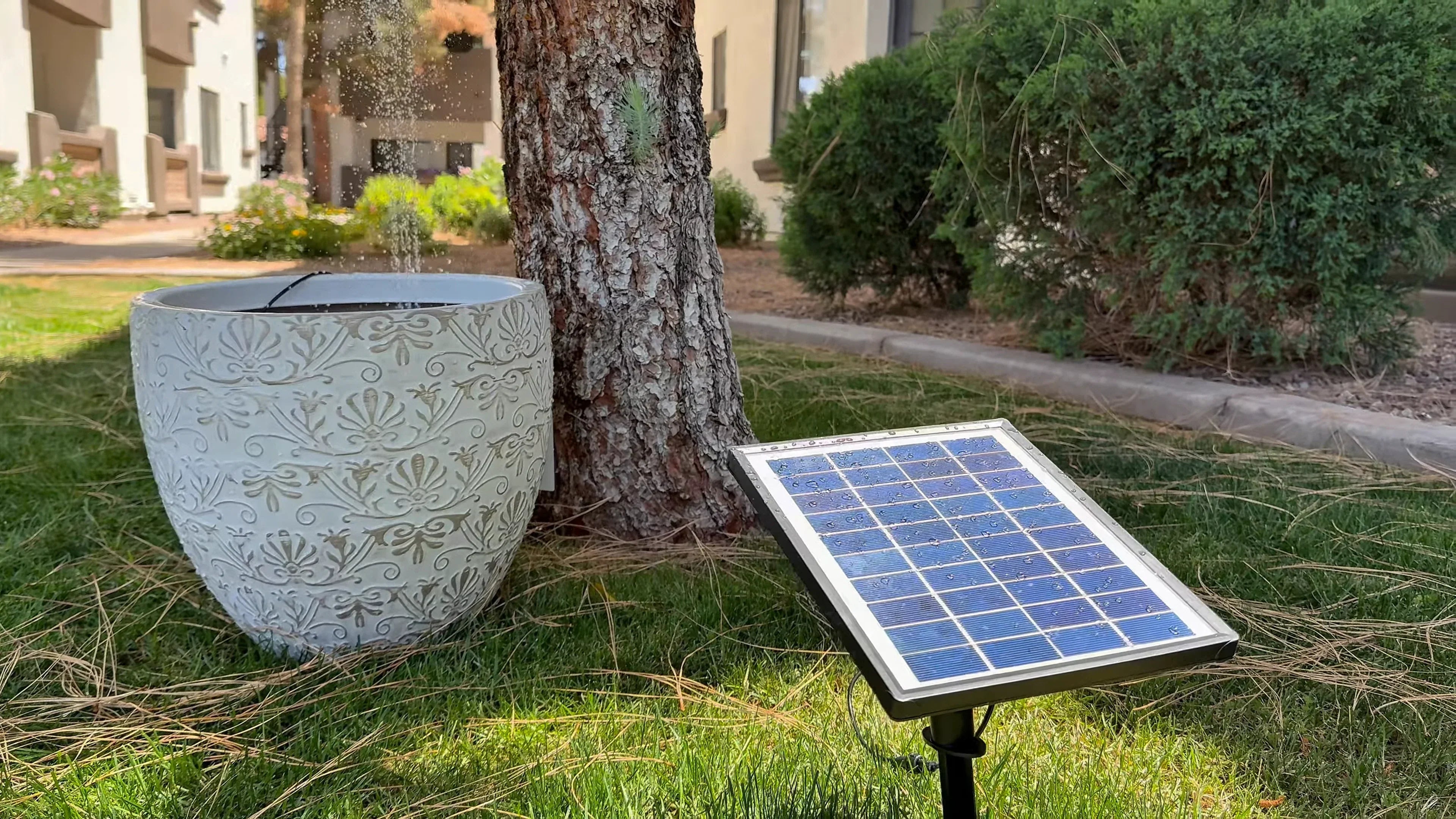 Poposoap Solar Bird Bath Fountain Pump Test and Full Guide