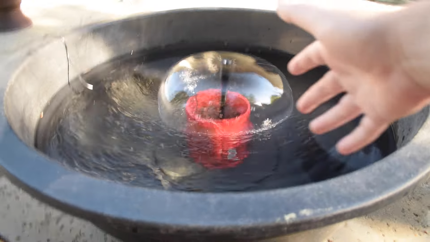 Solar Powered Patio Bowl by POPOSOAP