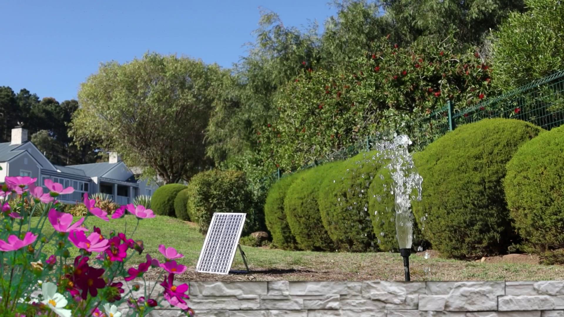 The Unique Functions and Technical Advantages of Poposoap Solar Fountain