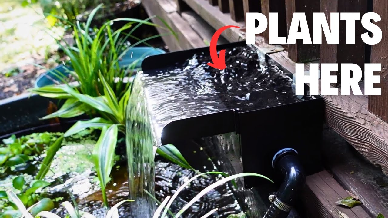 Create a Dreamy Pond: Pond Waterfall Kit Brings Your Backyard to Life