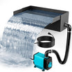 40W 460GPH Waterfall Pump with Pond Waterfall Box Kit