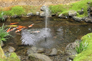 Different water spray shapes can be achieved by combining multi-head nozzles.