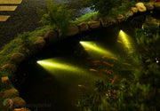 Turn on the lighting system at regular intervals to create a peaceful and romantic atmosphere at night.
