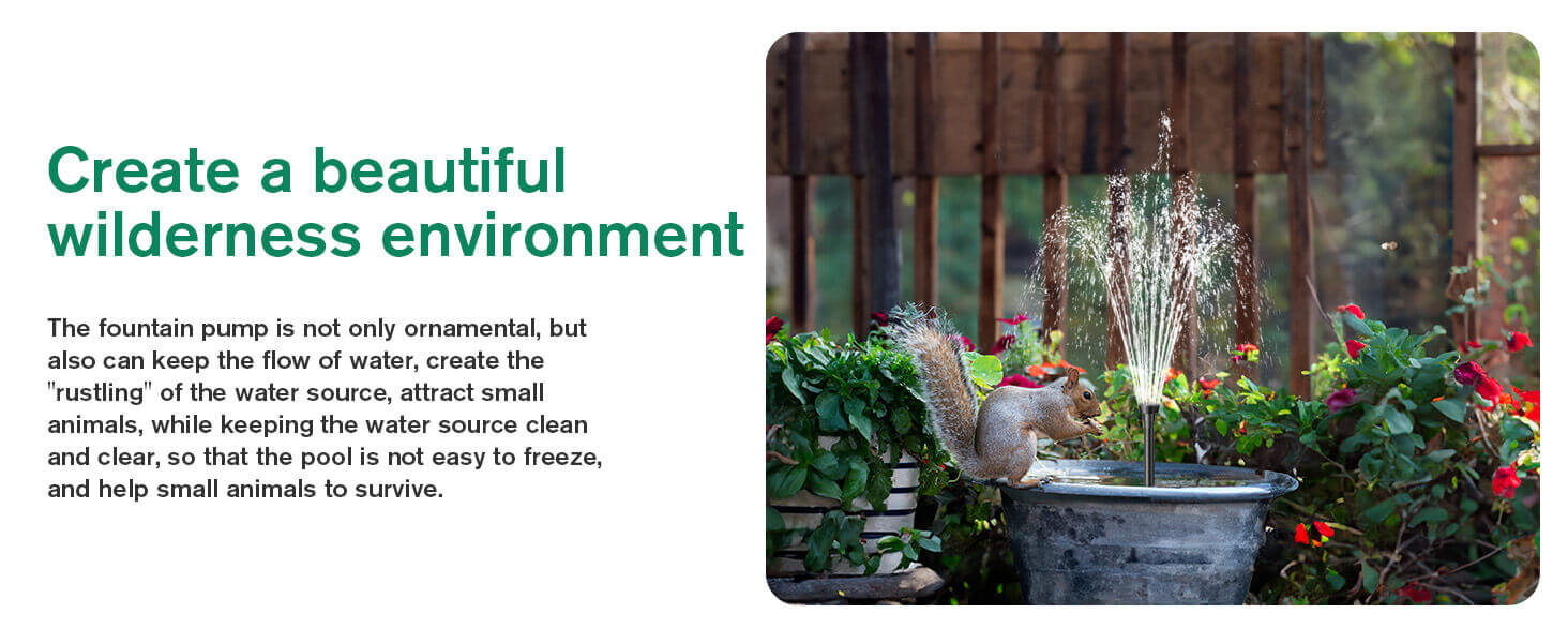 Create a Natural Wildlife Oasis with Flowing Water