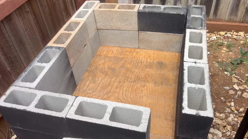 Cinder Blocks - Used for structural support