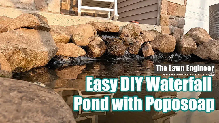 Customer Story: Easy DIY Waterfall Pond with Poposoap