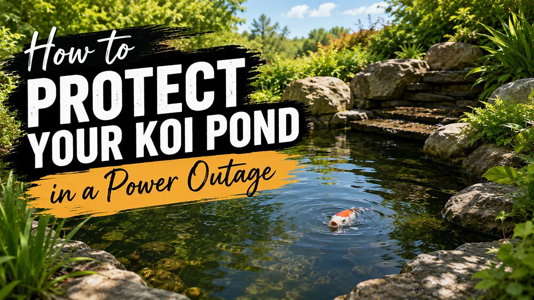 How to Protect Your Koi Pond in a Power Outage