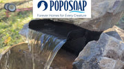 Maintaining a CLEAN pond with a Poposoap Pond Waterfall