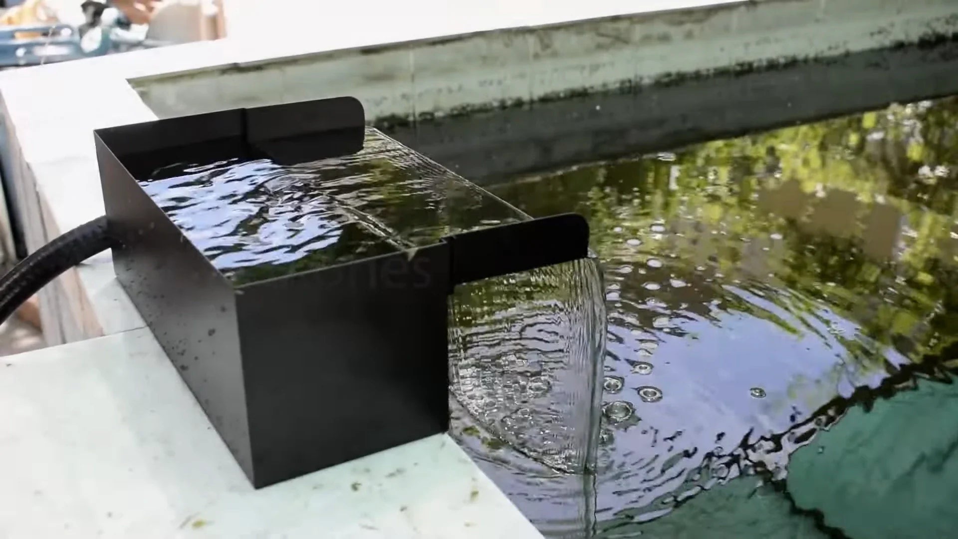 Unboxing And Review Poposoap Garden Waterfall: Creating A Tranquil Outdoor Waterscape For Your Home