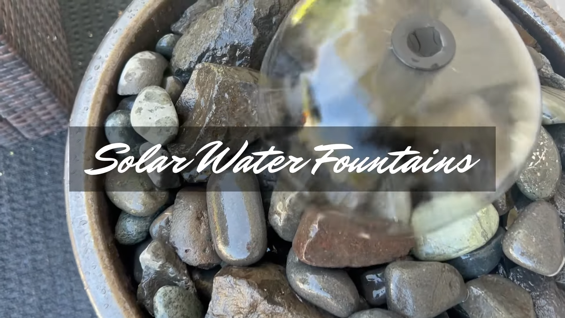 Create a dreamy waterscape: The wonderful journey of solar fountains