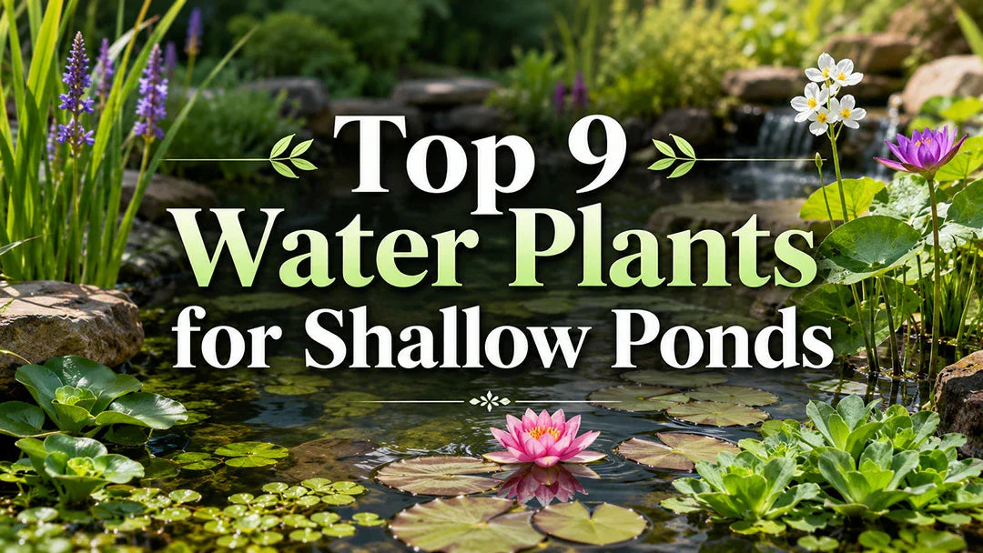 Top 9 Water Plants for Shallow Ponds That Thrive Easily