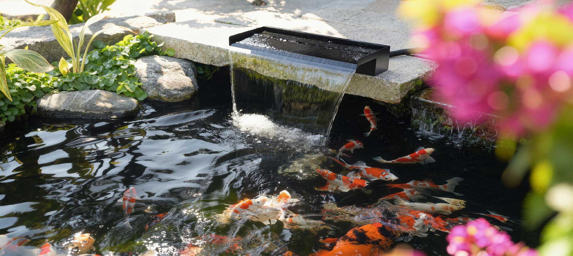fish pond accessories singapore Mood Lab Fairy Garden - Miniature & Fairy Figurine Kit - 2 pcs Set of Garden Solar Fountains, Pond Filters &