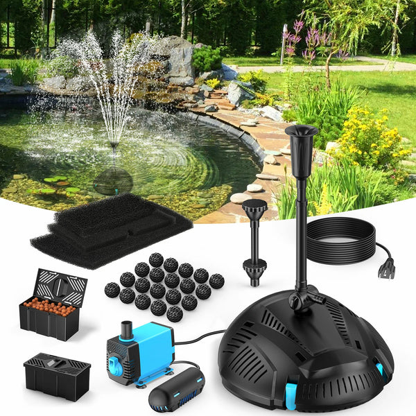 PF300 660GPH Pond Filter Fountain