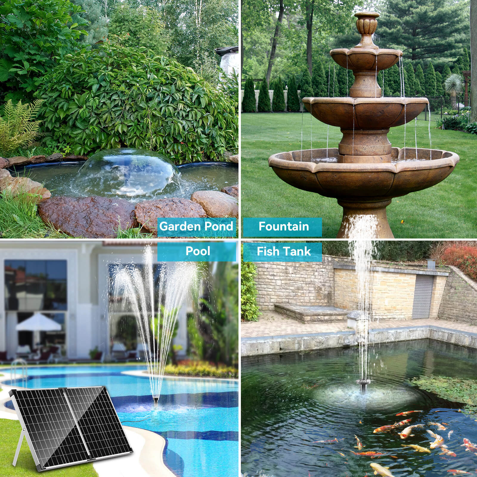 solar pump water fountain,solar pumps for fountains,fountain with solar powered pump