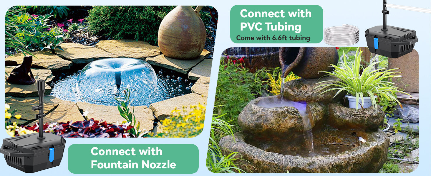 Two-Ways Pond Filters for Outdoor Ponds