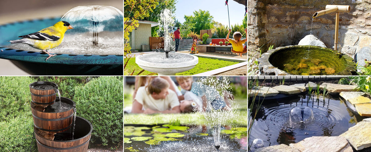 Alternate water feature scene
