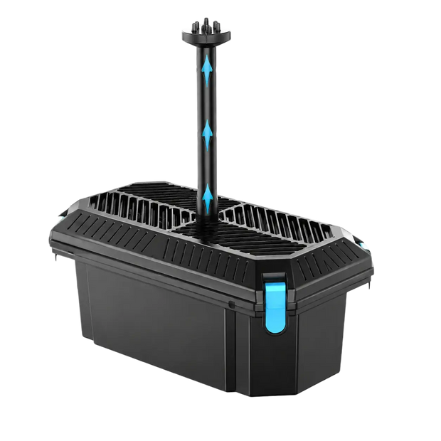 Fountain mode kit parts for a solar water feature