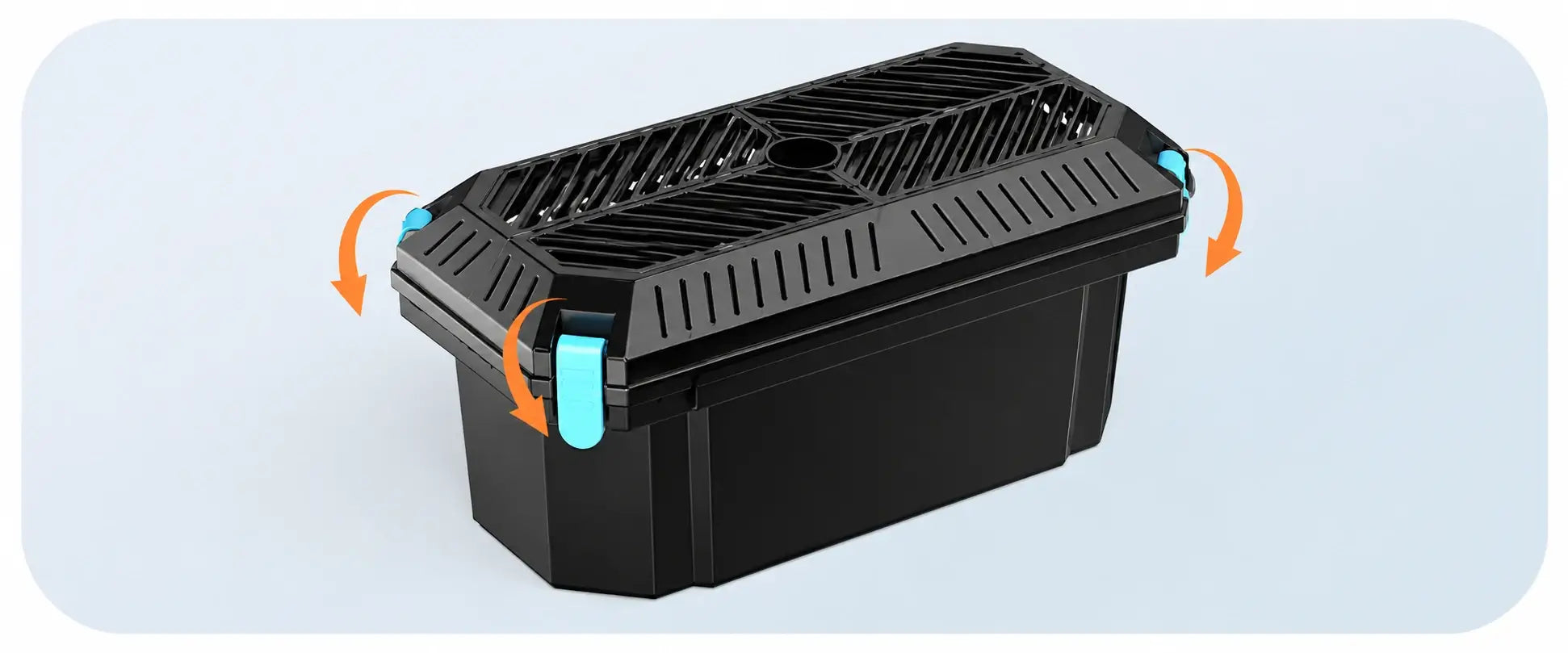 Step 4: Lock the lid