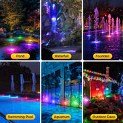 5′ x 5′ Pond Decor Kit | 3-in-1 Filter, Waterfall & Lights