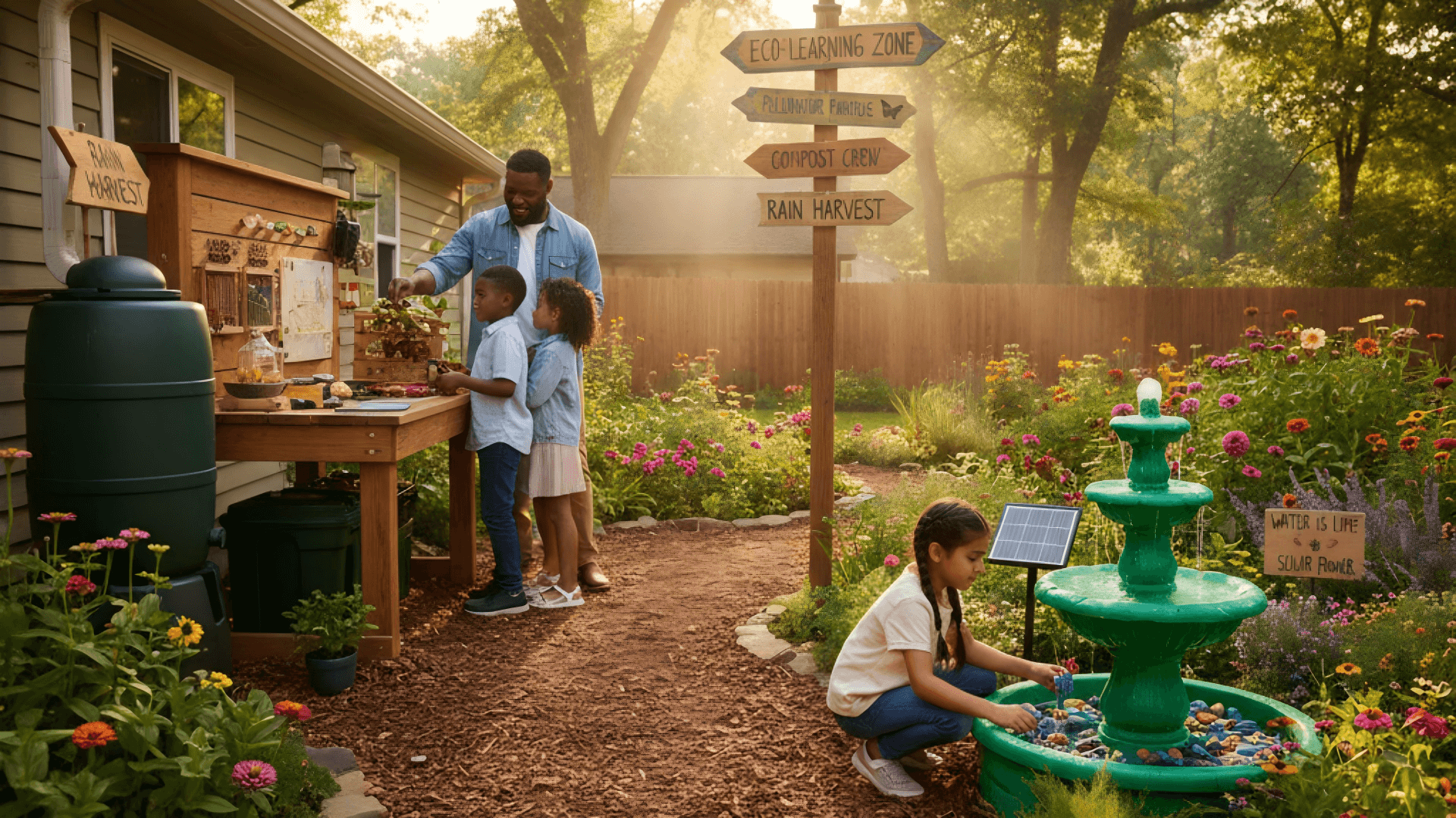 Turn Your Backyard into a Living Classroom