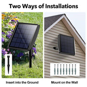 Underwater Solar Pond Lights Two Ways of Installations