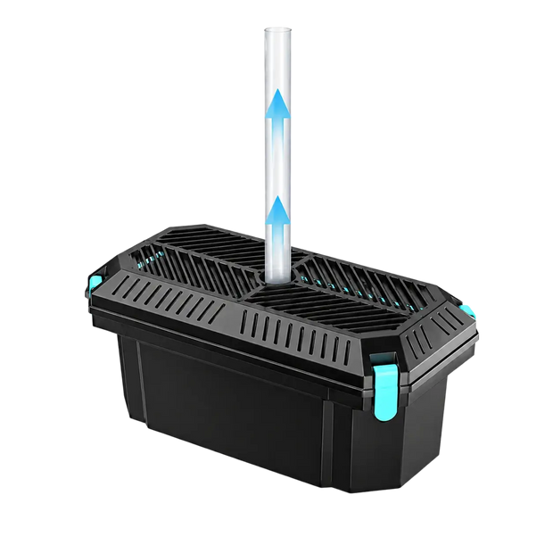 Stream mode kit parts for a solar water feature