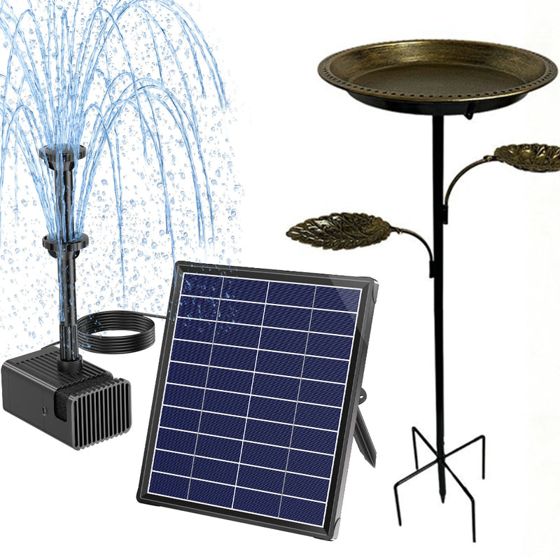 Wildlife-Friendly Solar Bird Bath Kit