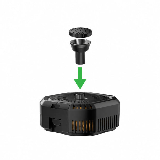 Water feature mode kit parts