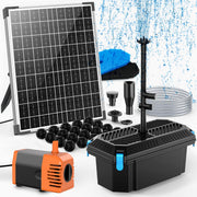 P3303 30W 320GPH Solar Pond Filter & Fountain Kit