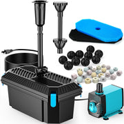 P2326 40W 660GPH AC Pond Filter & Fountain Kit
