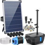 P3122 12W 160GPH Solar Pond Filter & Fountain Kit