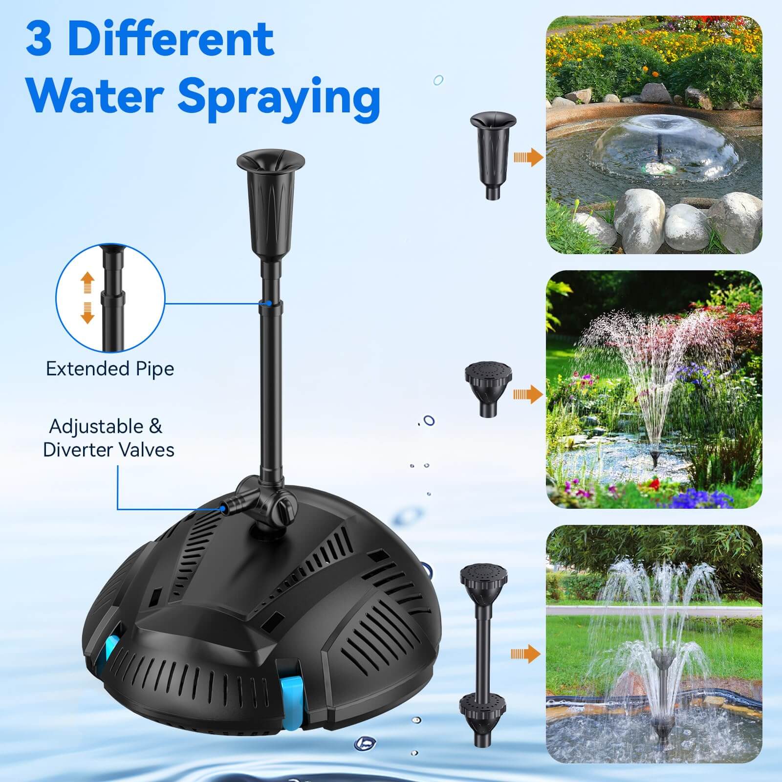 solar power filter for pond,solar fish pond pump and filter,solar fish pond filter