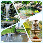 P37039 70W 680GPH Solar Pond Filter & Fountain Kit