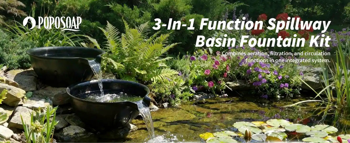 Filter, Circulate, and Fountain in One Solar Kit